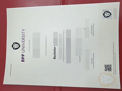 BPP University fake degree certificate sample, BPP 
