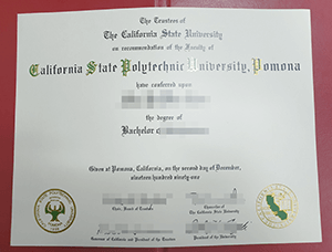 buy fake Cal Poly Pomona degree， buy California S