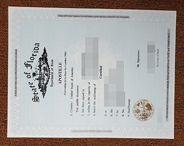 How to buy fake Florida Apostille certificate from 