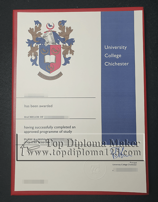  University College Chichester fake degree