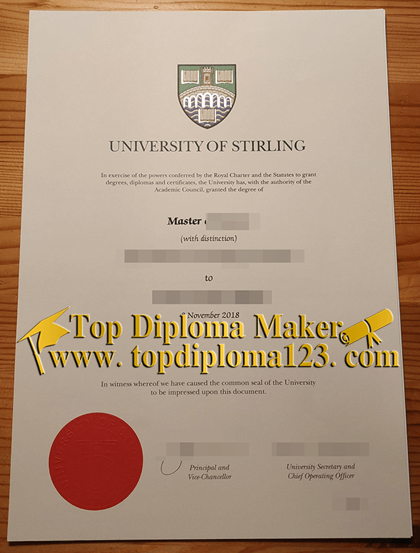  Fake University Of Stirling Degree