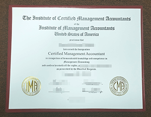 Buy fake CMA certificate, American CMA certificatio