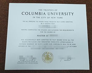 Where to Copy A Fake Degree of Columbia University 
