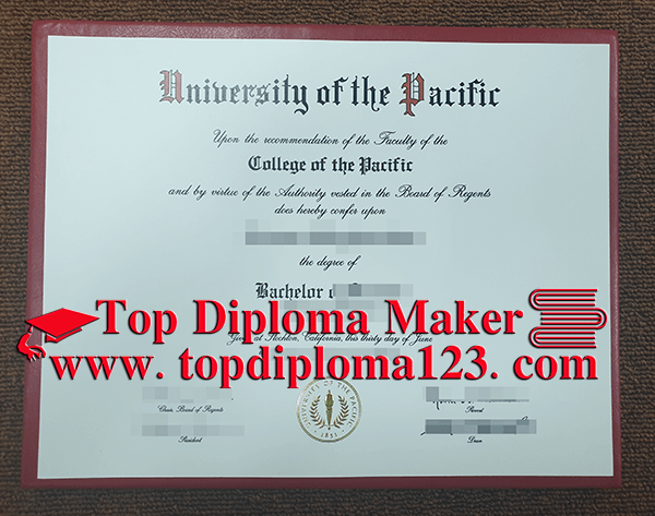 fake UOP degree sample