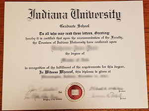 Buy Indiana University fake degree, buy IU diploma