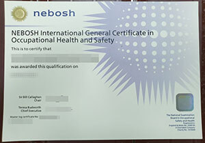 How to get NEBOSH fake certificate?