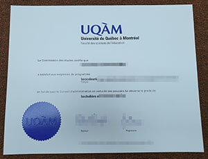  UQAM fake diploma， Would like to get a fake degr