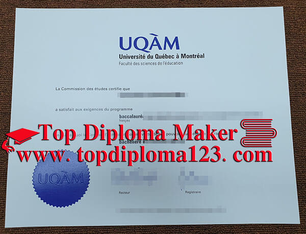  get UQAM fake degree