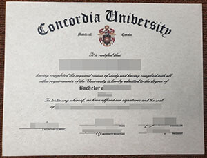 I Want to Buy a fake Concordia University degree