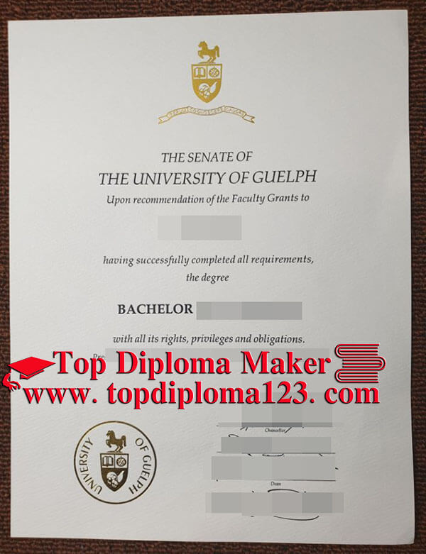  University of Guelph degree