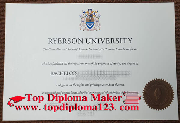 Ryerson University degree sample, buy a degree