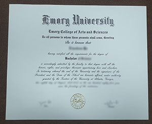 How To Order A Fake Emory University degree?