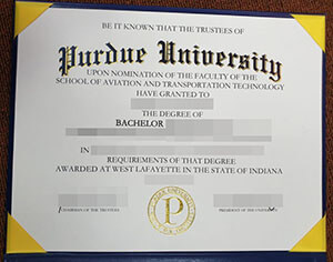 Buy A Fake Purdue University Certificate Online, Bu