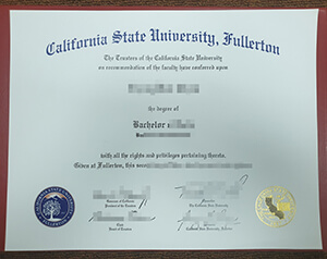 California State University Fullerton fake degree, 