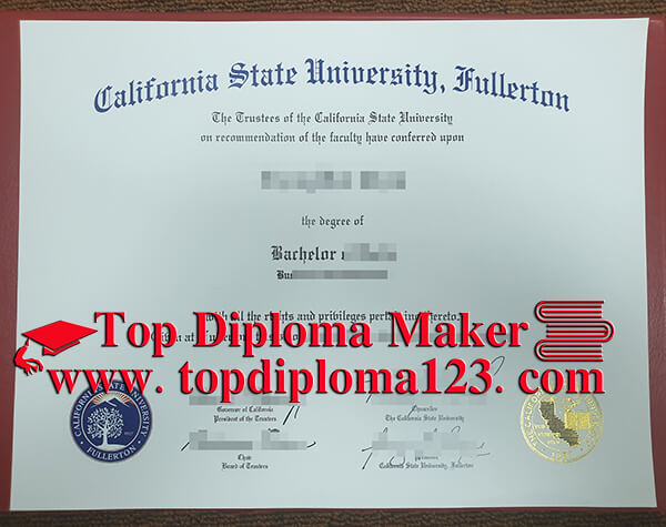 Fake CSUF degree