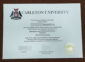 Selling Carleton University Fake Bachelor Degree On