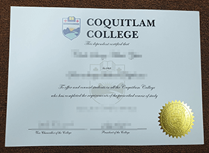 Purchase a phony Coquitlam College diploma in Briti