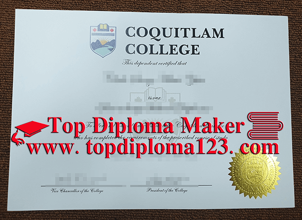 Coquitlam College diploma  free sample from topdiploma123.com