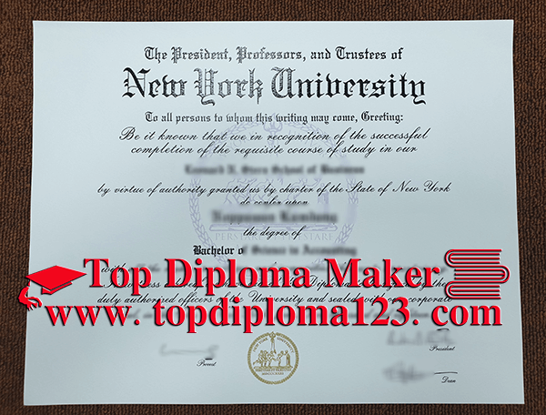 NYU fake diploma free sample from topdiploma123.com