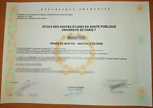 Université de Paris 7 degree sample, purchase fake