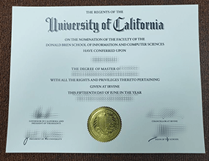UCI degree sample, Buy A phony UC Irvine degree in 