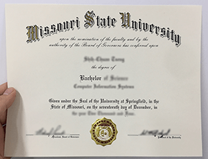  Buy fake Missouri State University (MSU) degree fr