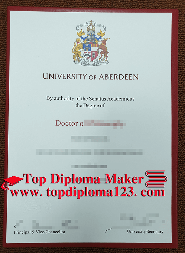 University of Aberdeen degree