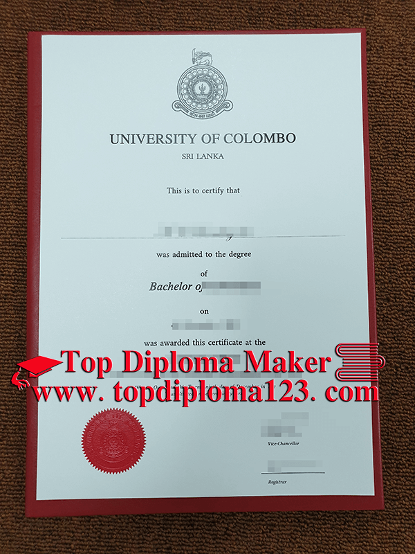 University of Colombo degree, buy degree online