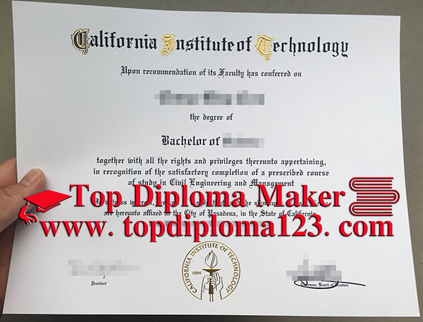 California Institute of Technology degree