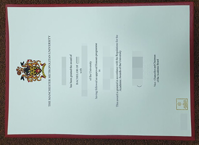 Purchase fake MMU degree, buy fake Manchester Metro