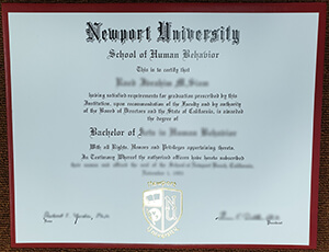 Buy fake Newport University School of Human Behavio