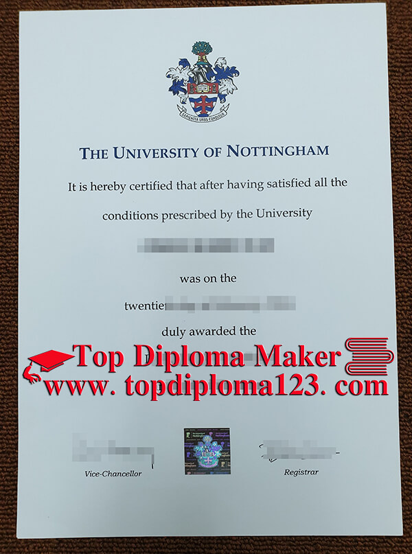  University of Nottingham Degree