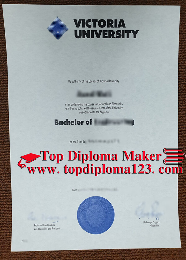 Victoria University diploma