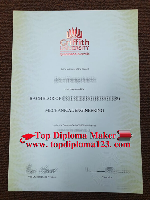 Griffith University bachelor's degree