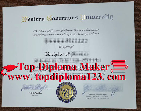 WGU diploma