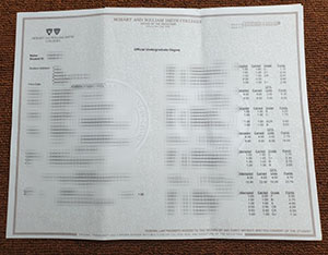 Hobart and William Smith Colleges fake transcript s