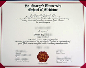 How to buy fake St. George's University degree?