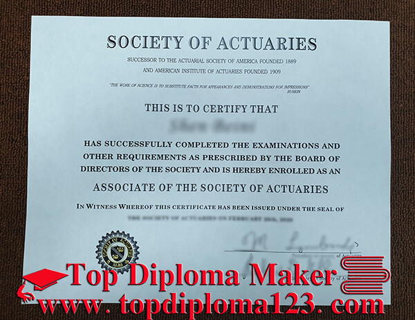 SOA certificate, buy fake certificate