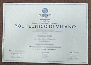Buy Polytechnic University of Milan fake degree, bu
