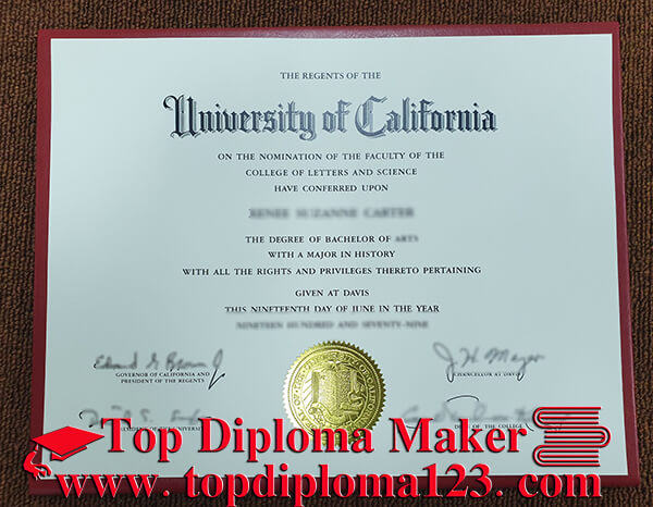  UC Davis diplomas