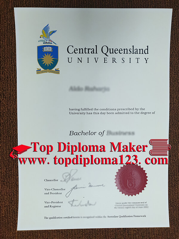 Central Queensland University diploma