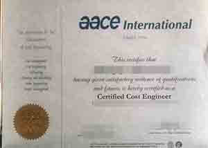 Buy AACE International fake certificate, buy a fake