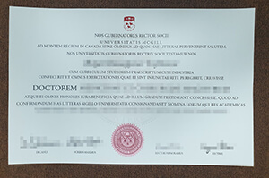 Buying fake McGill University degree certificate in