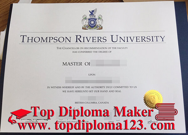 Thompson Rivers University diploma