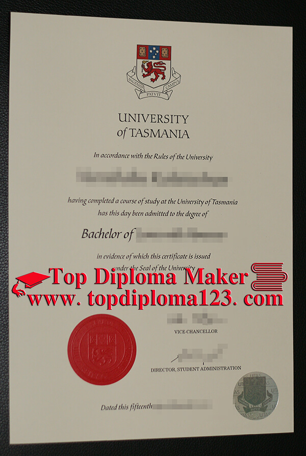 University of Tasmania diploma