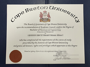 Where to make Cape Breton University fake diploma?