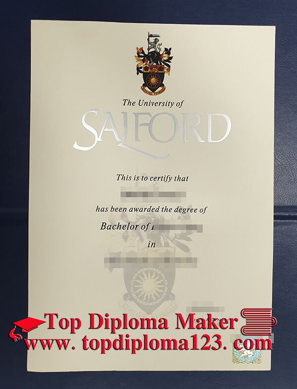 University of Salford diploma