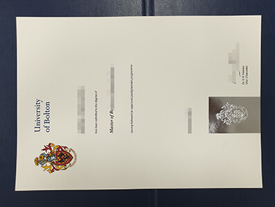 How to make a fake University of Bolton diploma for