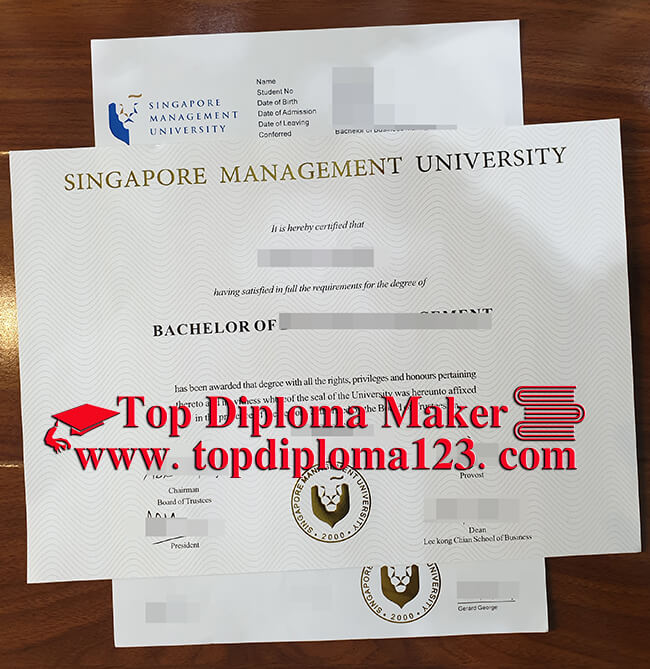 Singapore Management University diploma