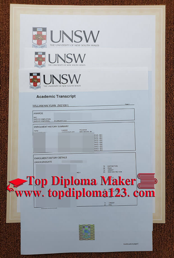 UNSW diploma, buy Australia diploma